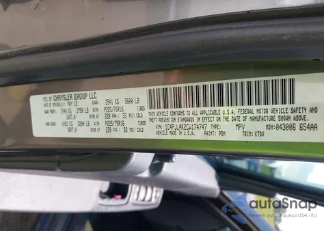 2012 Jeep Liberty Sport из США, поврежденный, VIN 1C4PJLAK2CW174747